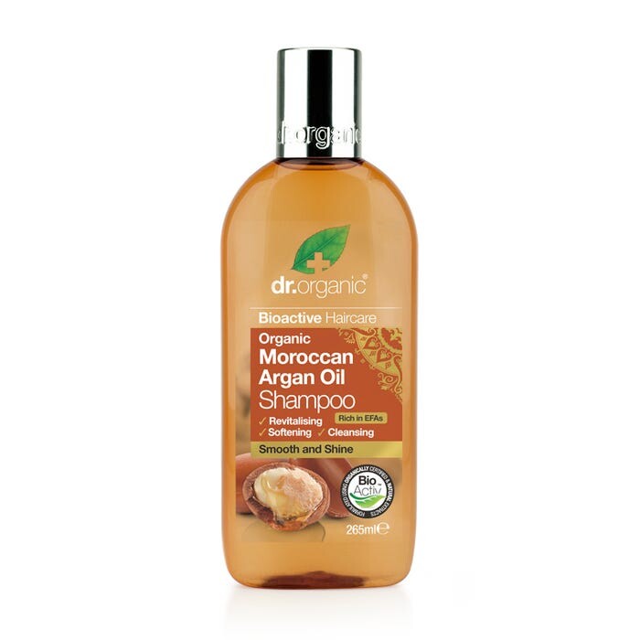 Шампунь с натуральным аргановым маслом 265 мл Dr. Organic
Шампунь с натуральным аргановым маслом 265 мл Dr. Organic
