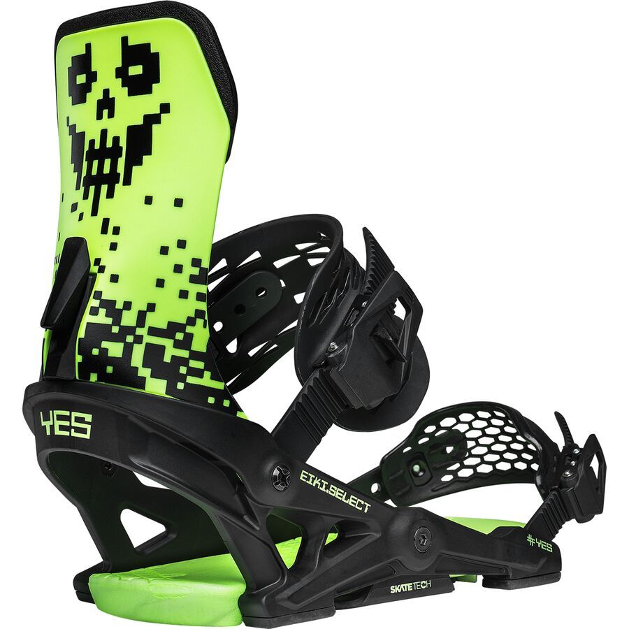 Крепления для сноуборда Yes Select Eiki Yes, Eiki Green Glow
Крепления для сноуборда Yes Select Eiki Yes, Eiki Green Glow