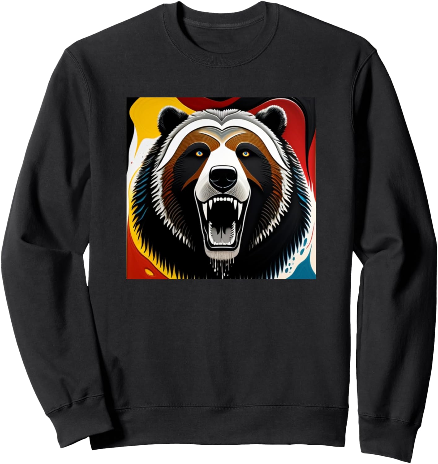 Толстовка с изображением медведя гризли, хищника и яркой расцветкой для любителей медведей Grizzly - Bear Men Boys Kids Women Girls Gift, черный
Толстовка с изображением медведя гризли, хищника и яркой расцветкой для любителей медведей Grizzly - Bear Men Boys Kids Women Girls Gift, черный