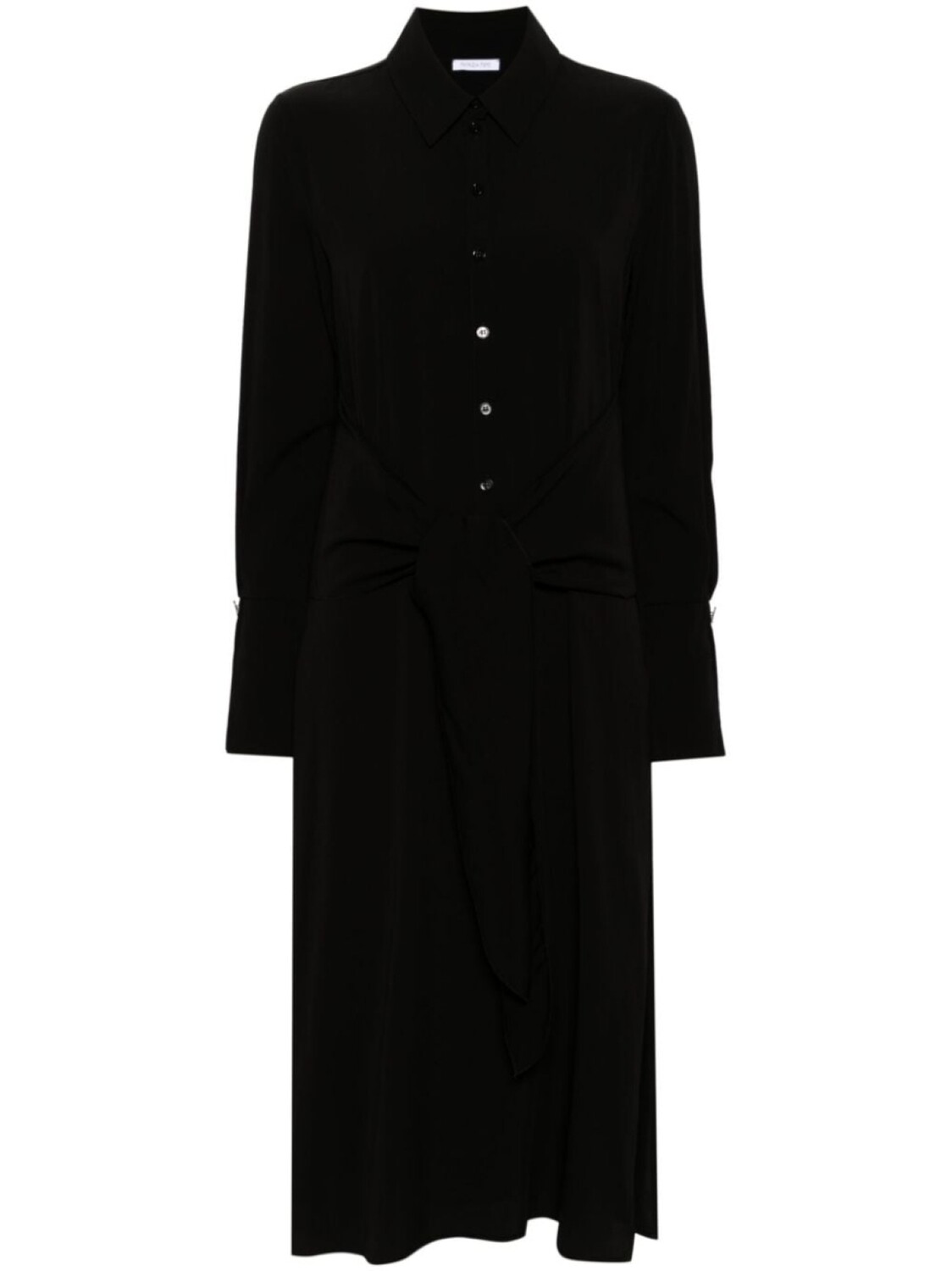 Patrizia Pepe платье миди с логотипом, черный
Patrizia Pepe платье миди с логотипом, черный