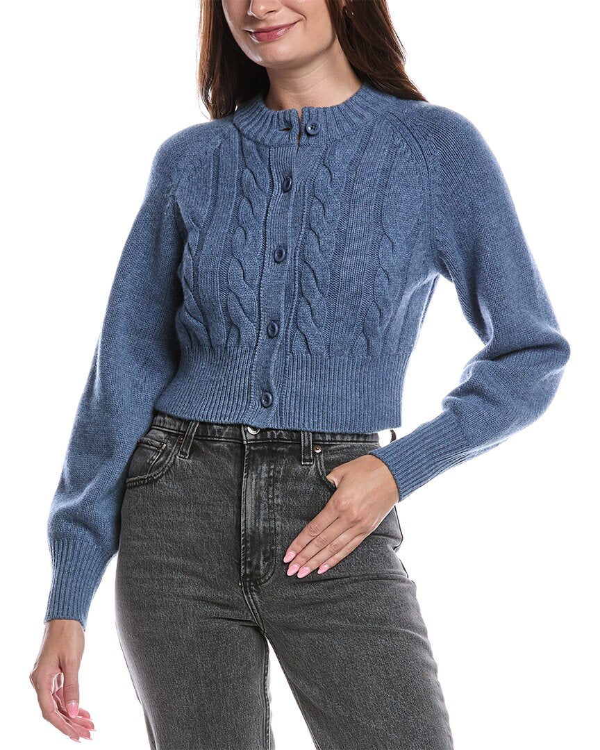 TOCCIN Кардиган Rita из шерсти с кашемиром, синий
TOCCIN Кардиган Rita из шерсти с кашемиром, синий