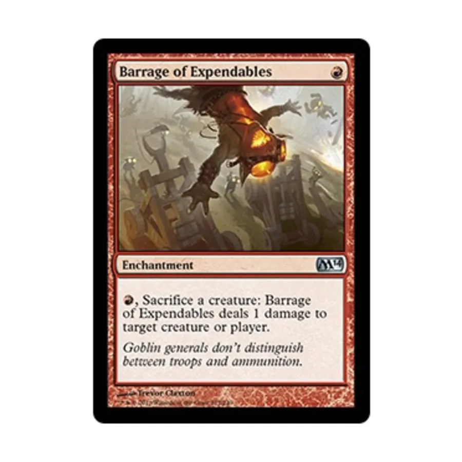 CCG Шквал расходных материалов (U), MTG - Magic 2014
CCG Шквал расходных материалов (U), MTG - Magic 2014