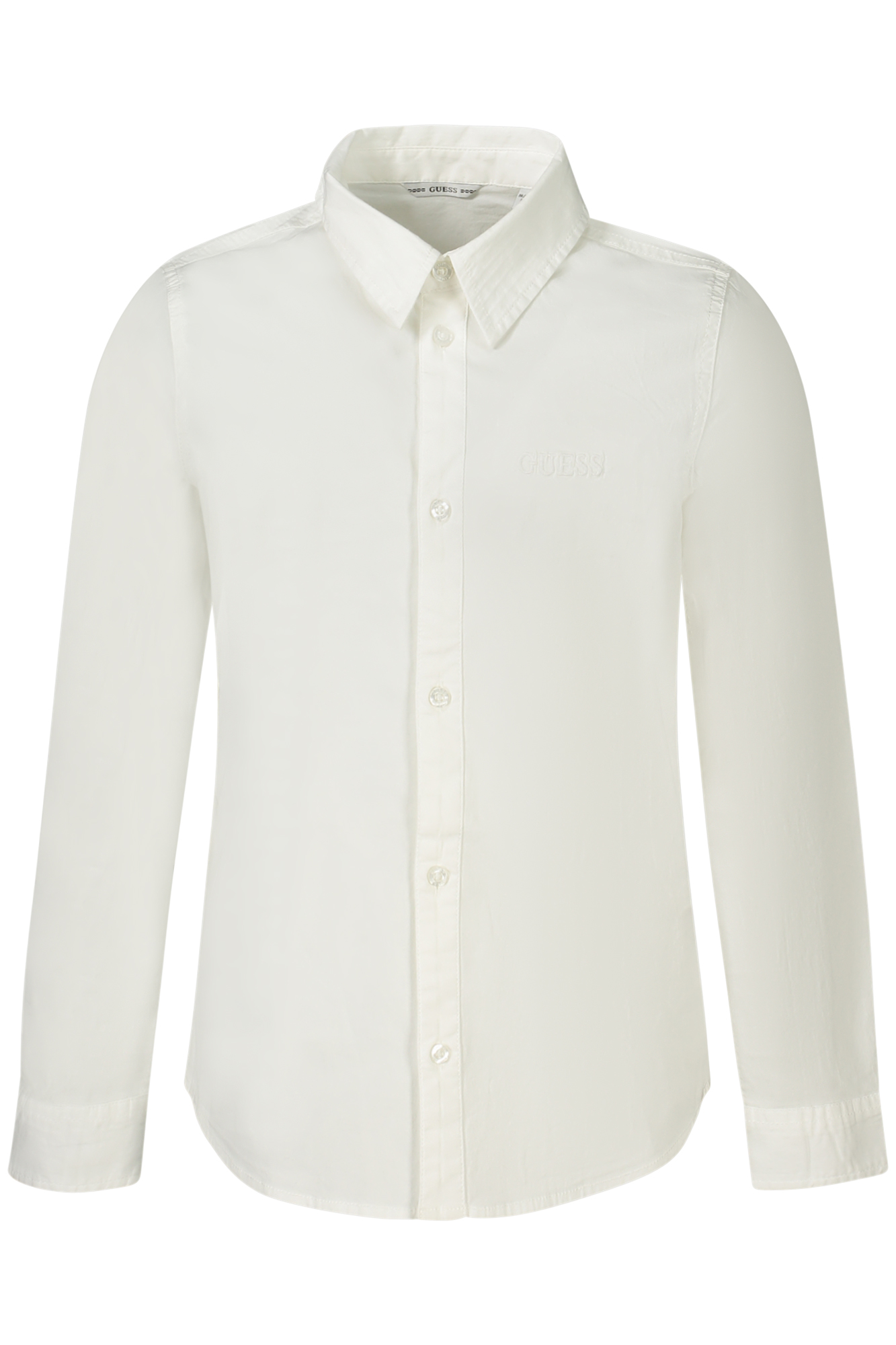 Рубашка детская Guess Jeans хлопковая классическая, белый
Рубашка детская Guess Jeans хлопковая классическая, белый