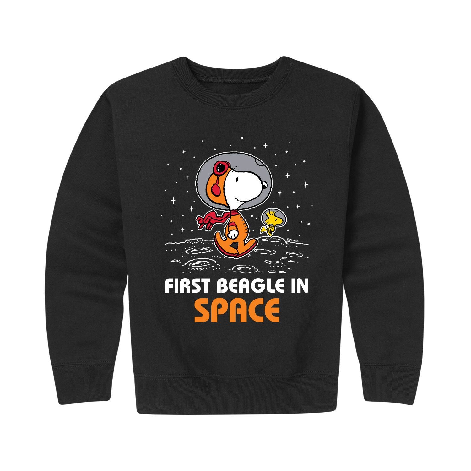 Толстовка из флиса с графическим рисунком Peanuts Beagle In Space для мальчиков 8–20 лет Licensed Character
