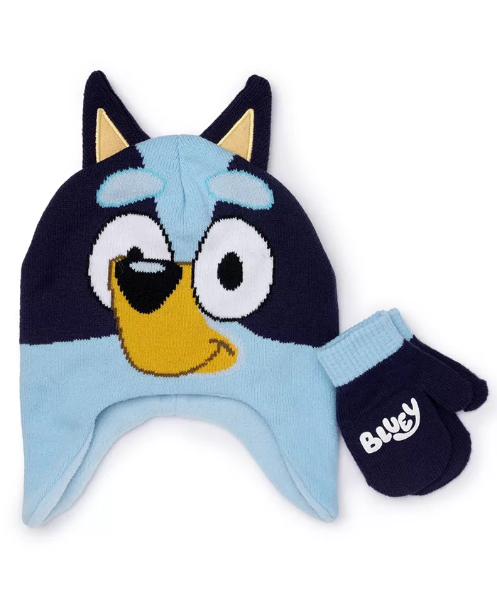 Bluey комплект для малышей Heidi шапочка и варежки 2 предмета Berkshire, синий
Bluey комплект для малышей Heidi шапочка и варежки 2 предмета Berkshire, синий