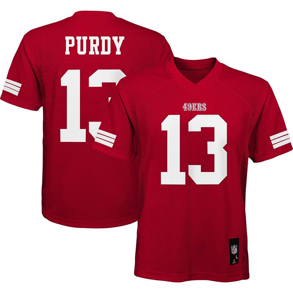 Реплика игрока команды Brock Purdy Scarlet San Francisco 49ers для дошкольников Outerstuff, красный
Реплика игрока команды Brock Purdy Scarlet San Francisco 49ers для дошкольников Outerstuff, красный
