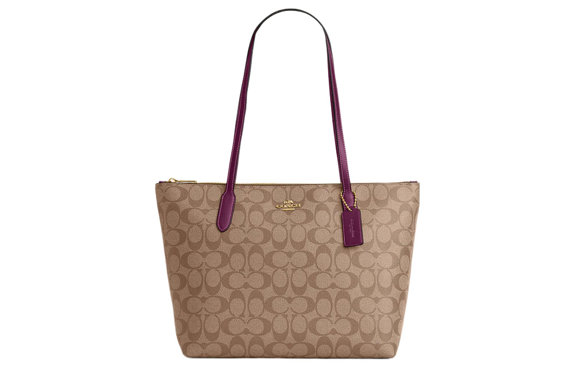 COACH Сумка-шоппер из холста с кожаными вставками, шоппер, сумка, сумка через плечо, средний размер, женская, khaki
COACH Сумка-шоппер из холста с кожаными вставками, шоппер, сумка, сумка через плечо, средний размер, женская, khaki