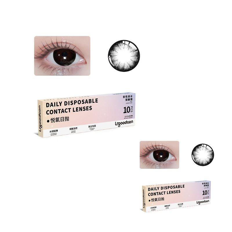 LRGOODCON Увлажняющие кислородные линзы Beautiful Eyes черные контактные линзы дневные 10 штук
LRGOODCON Увлажняющие кислородные линзы Beautiful Eyes черные контактные линзы дневные 10 штук