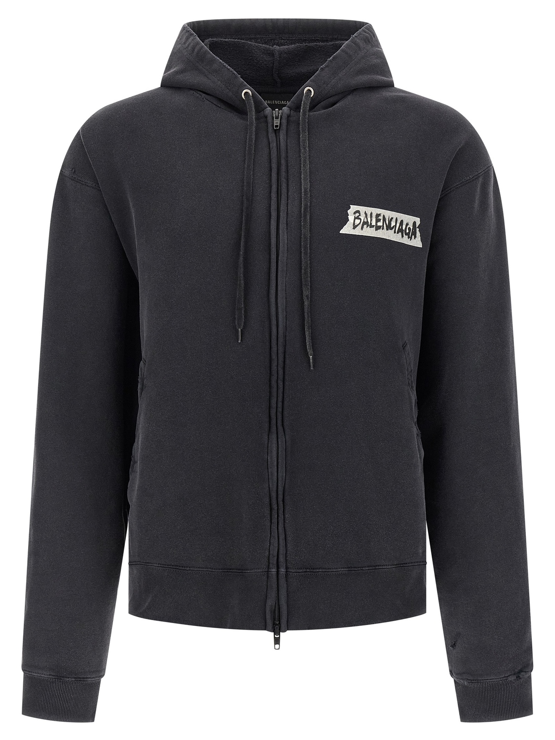 Худи "Малярная лента" BALENCIAGA, черный
Худи "Малярная лента" BALENCIAGA, черный