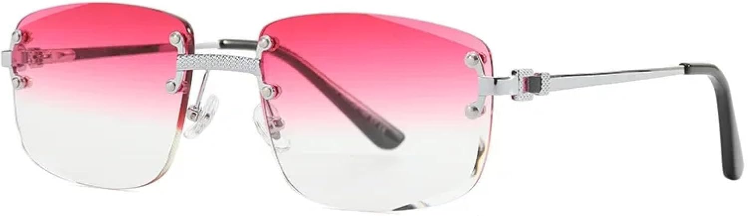 Солнцезащитные очки с защитой от УФ-излучения UV400 | Безрамочная металлическая оправа с градиентной расцветкой | Для женщин и мужчин, для занятий спортом на открытом воздухе и вождения DSVIGF, 08
Солнцезащитные очки с защитой от УФ-излучения UV400 | Безрамочная металлическая оправа с градиентной расцветкой | Для женщин и мужчин, для занятий спортом на открытом воздухе и вождения DSVIGF, 08