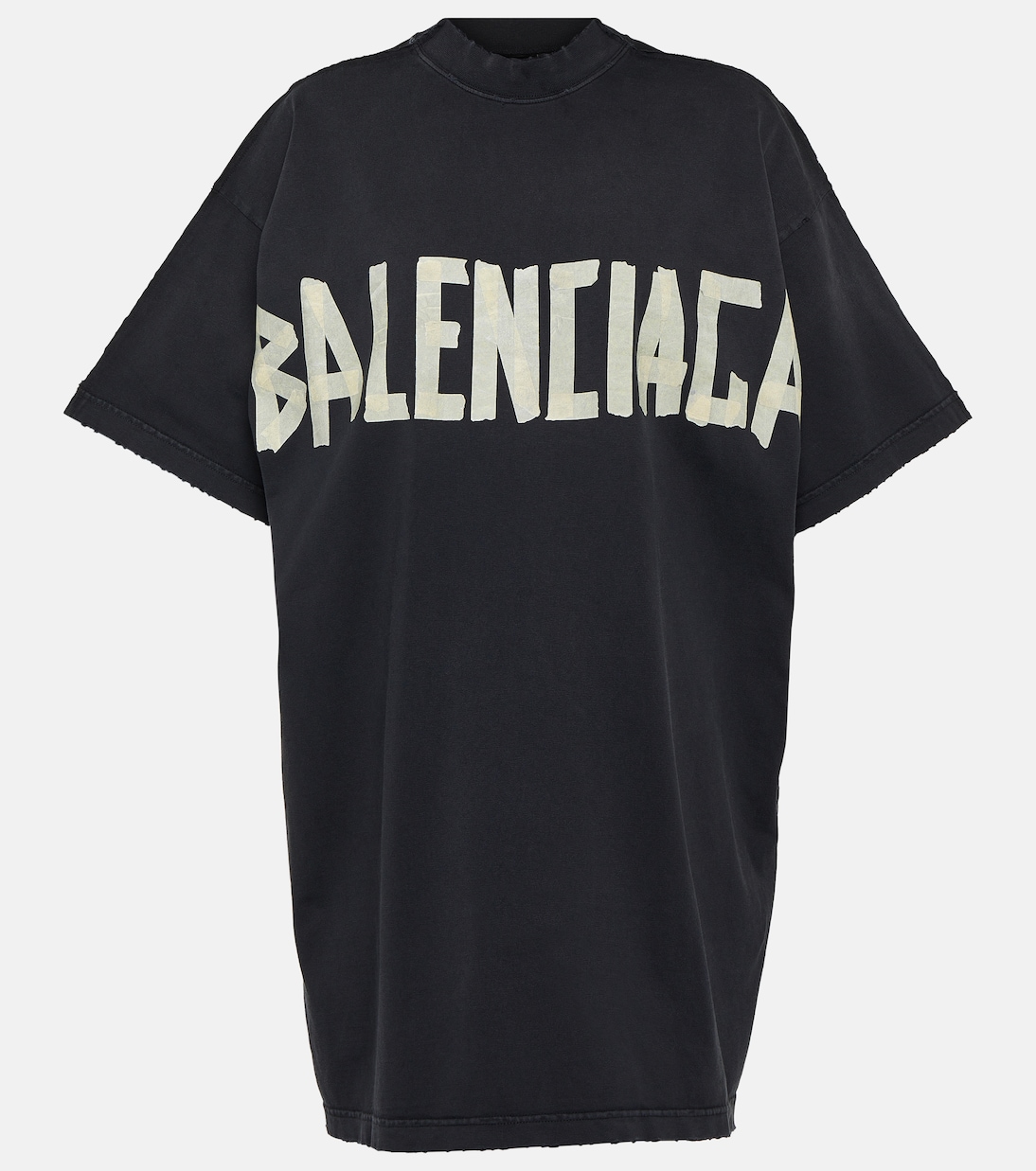 Двухслойная футболка из выцветшего хлопкового джерси Balenciaga, Wash Black/Fade Blck
Двухслойная футболка из выцветшего хлопкового джерси Balenciaga, Wash Black/Fade Blck