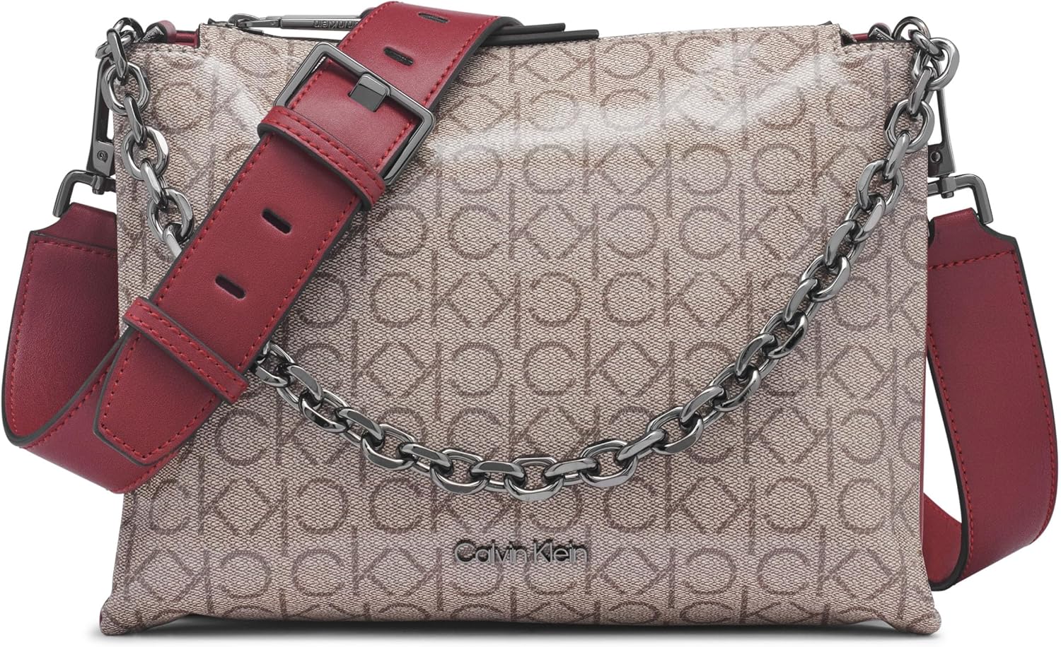 Женская сумка-мессенджер Calvin Klein Rain Triple Compartment Chain Crossbody, Almond/Taupe/Cabernet
Женская сумка-мессенджер Calvin Klein Rain Triple Compartment Chain Crossbody, Almond/Taupe/Cabernet