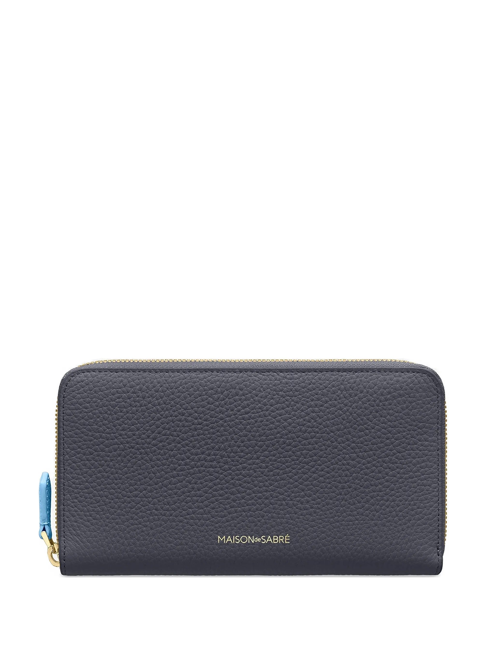 Длинный кошелек из кожи на молнии Maison De Sabré, серый
Длинный кошелек из кожи на молнии Maison De Sabré, серый