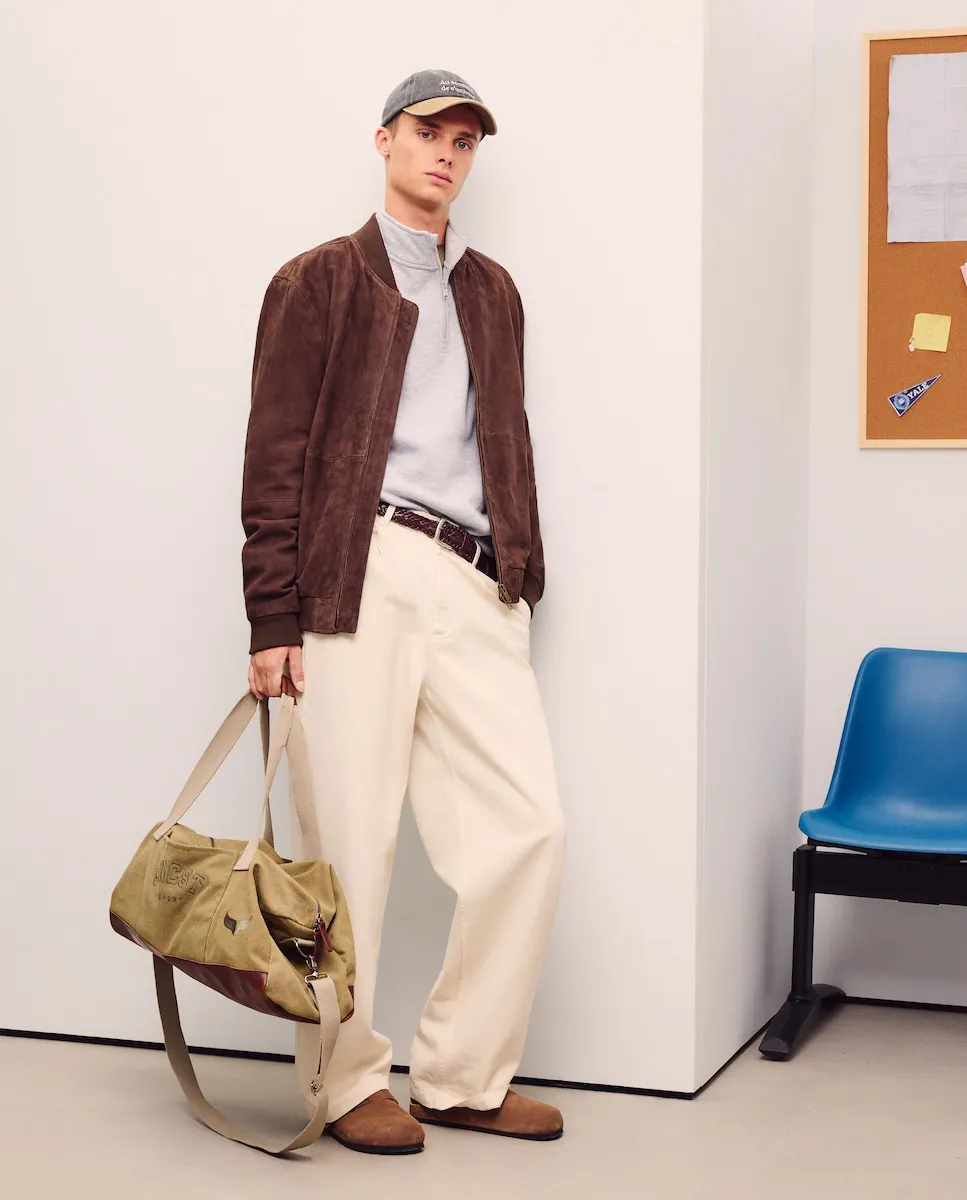 Мужская замшевая куртка Green Coast, коричневый
Мужская замшевая куртка Green Coast, коричневый