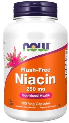 Now Foods, Niacin 250 мг ниацина и витамина B, 180 капсул
Now Foods, Niacin 250 мг ниацина и витамина B, 180 капсул
