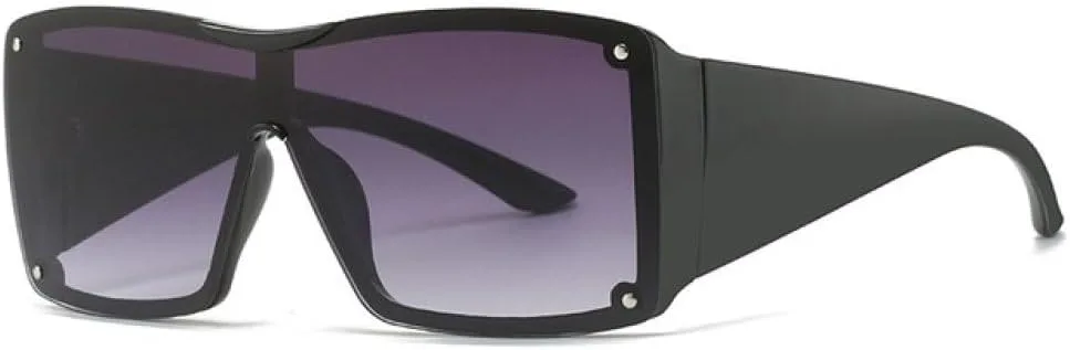 Ретро солнцезащитные очки (1 шт.) для женщин, большие зеркальные, с плоской верхней частью, для мужчин, с защитой от УФ-излучения UV400 LANGSER, Black Grey
Ретро солнцезащитные очки (1 шт.) для женщин, большие зеркальные, с плоской верхней частью, для мужчин, с защитой от УФ-излучения UV400 LANGSER, Black Grey