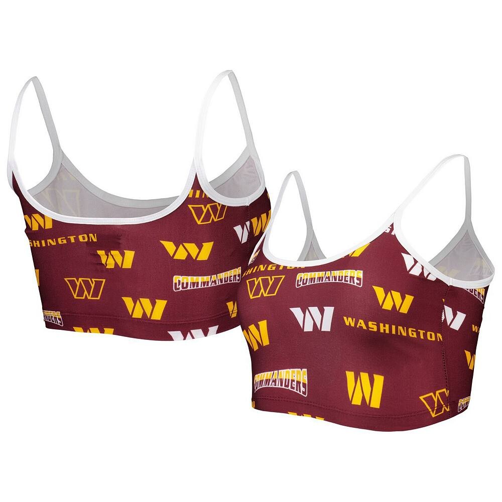 Женский спортивный бюстгальтер Concepts Sport бордовый/белый Washington Commanders Breakthrough Allover Knit Sports Bra, цвет Wft Med Re
Женский спортивный бюстгальтер Concepts Sport бордовый/белый Washington Commanders Breakthrough Allover Knit Sports Bra, цвет Wft Med Re