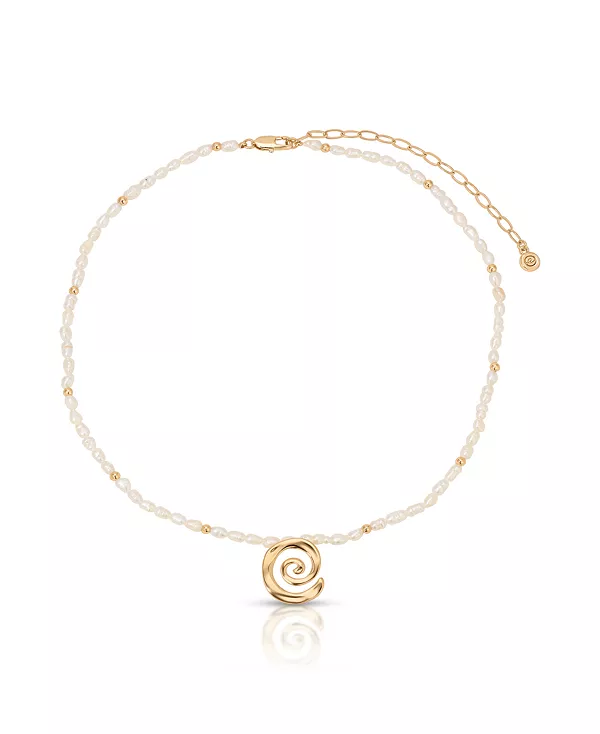 Ожерелье-Чокер из перламутра Aura Swirl Ettika, gold
Ожерелье-Чокер из перламутра Aura Swirl Ettika, gold