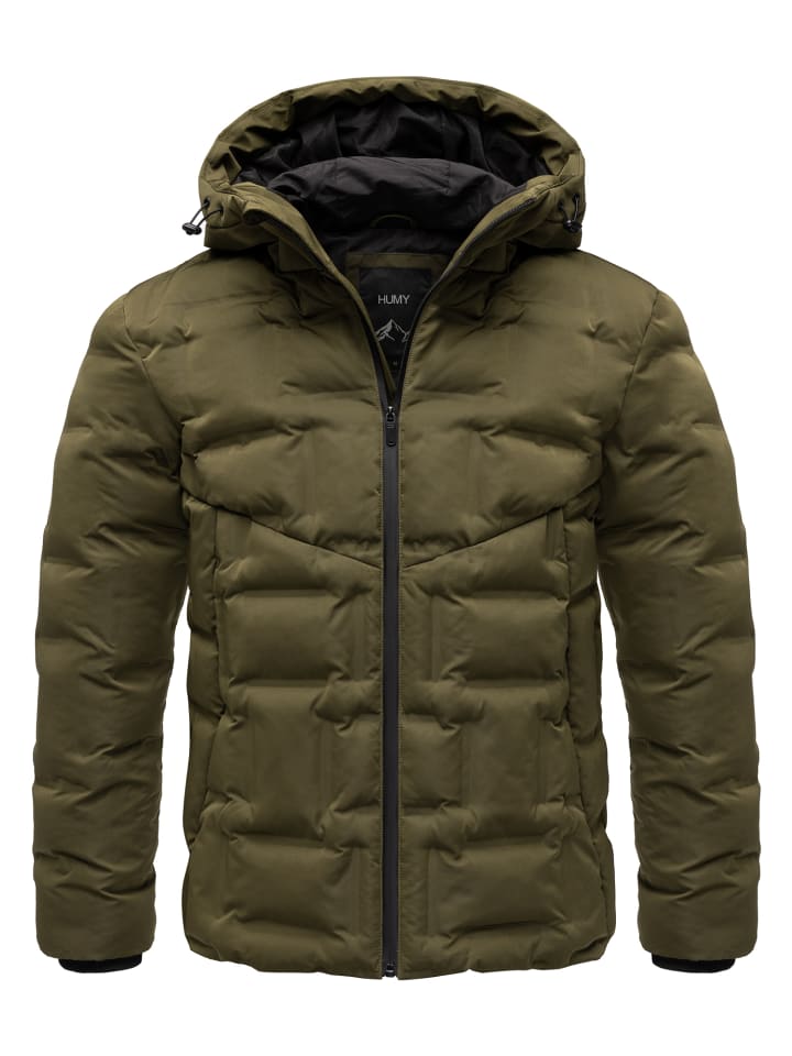 Зимняя куртка с капюшоном оливкового цвета Humy
Зимняя куртка с капюшоном оливкового цвета Humy