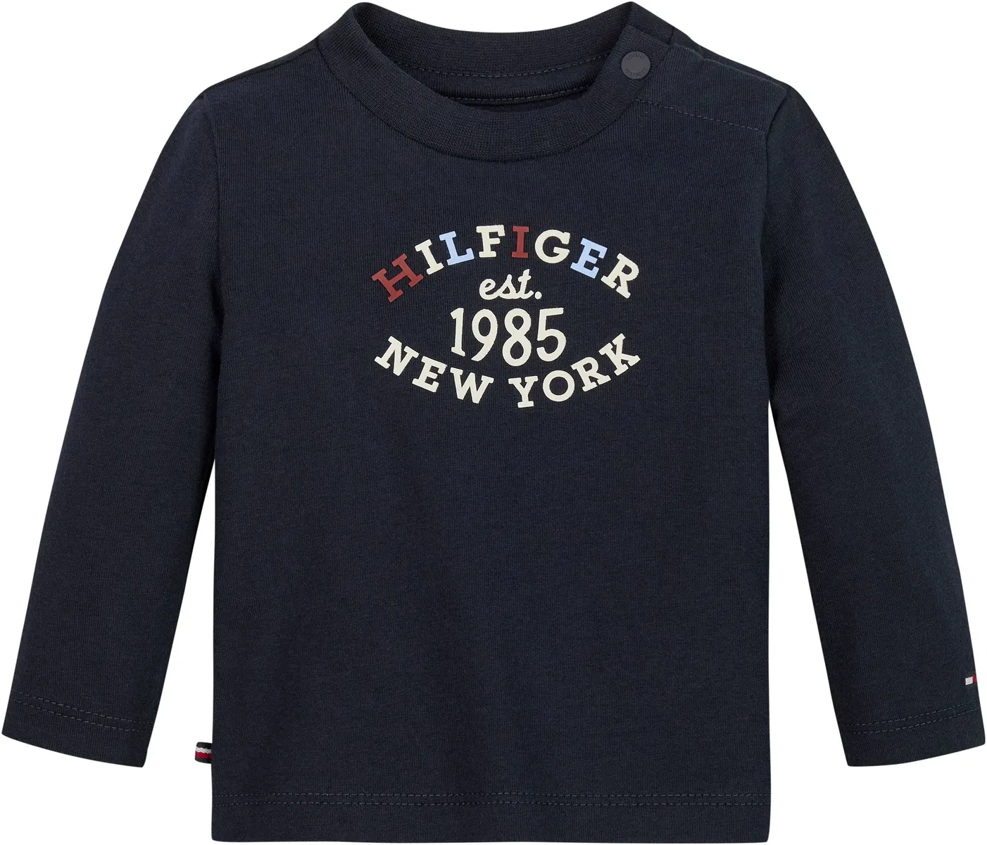Рубашка Tommy Hilfiger с длинными рукавами "MONOTYPE OVAL REGULAR TEE LS", для детей до 2 лет, с надписью-логотипом, цвет Desert Sky
Рубашка Tommy Hilfiger с длинными рукавами "MONOTYPE OVAL REGULAR TEE LS", для детей до 2 лет, с надписью-логотипом, цвет Desert Sky