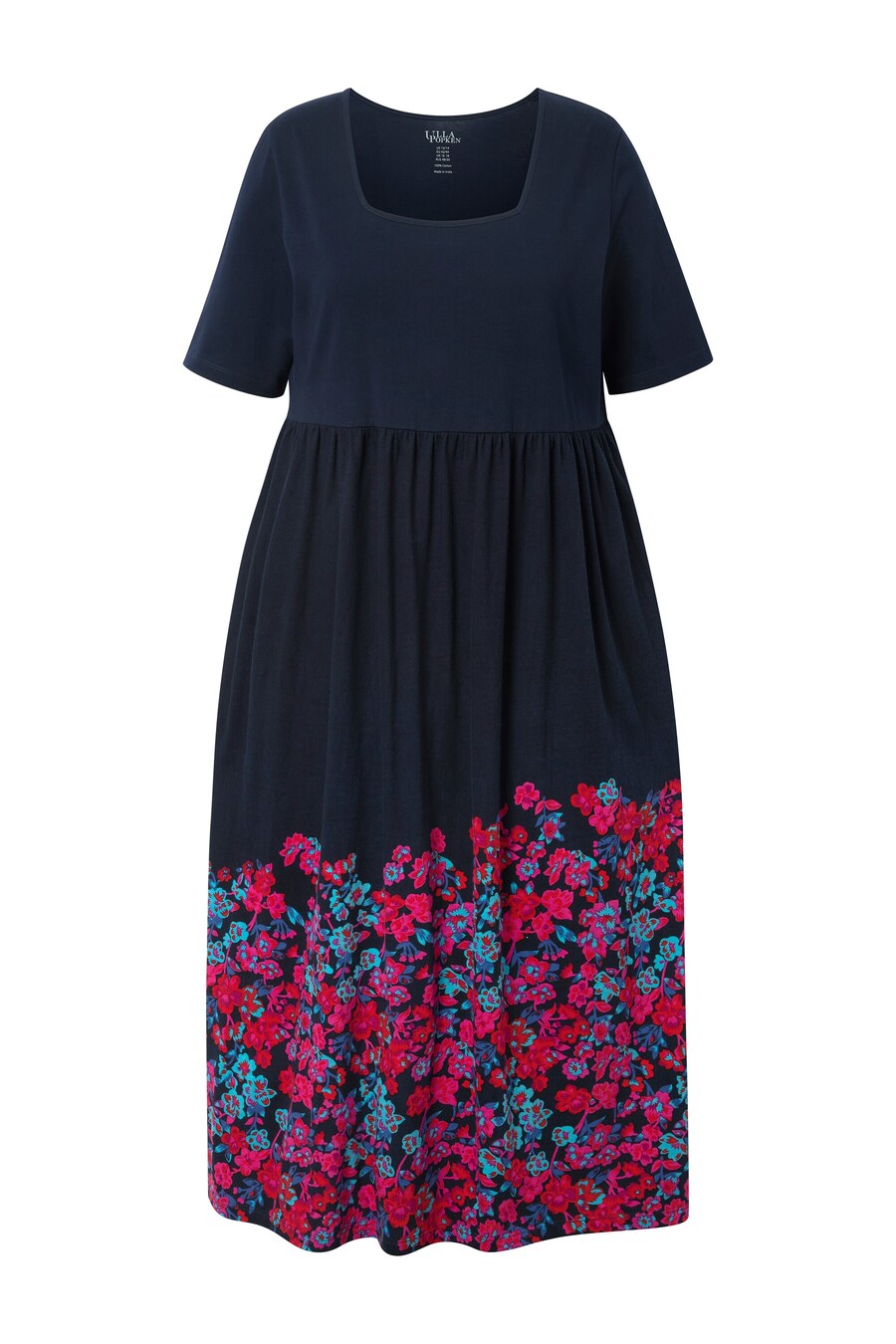 Платье Ulla Popken, marine blue/Turquoise
Платье Ulla Popken, marine blue/Turquoise