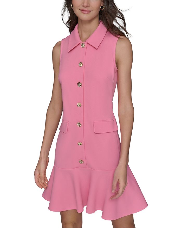 Платье с воротником фасона "А-силуэт" KARL LAGERFELD PARIS, розовый
Платье с воротником фасона "А-силуэт" KARL LAGERFELD PARIS, розовый