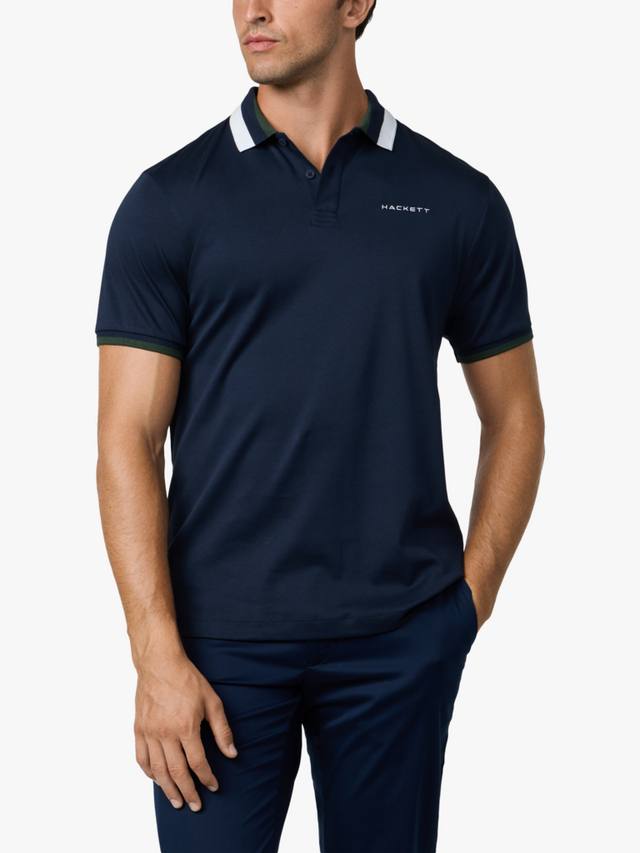 Классическая поло с короткими рукавами из спортивного хлопка Supima Cotton Hackett London, Navy
Классическая поло с короткими рукавами из спортивного хлопка Supima Cotton Hackett London, Navy