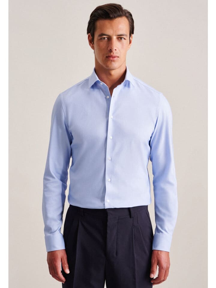 Рубашка Seidensticker Performance-Hemd Slim, цвет Mittelblau
Рубашка Seidensticker Performance-Hemd Slim, цвет Mittelblau