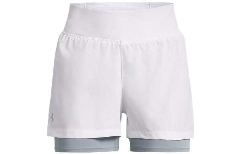 Спортивные шорты женские белые Under Armour 
Спортивные шорты женские белые Under Armour