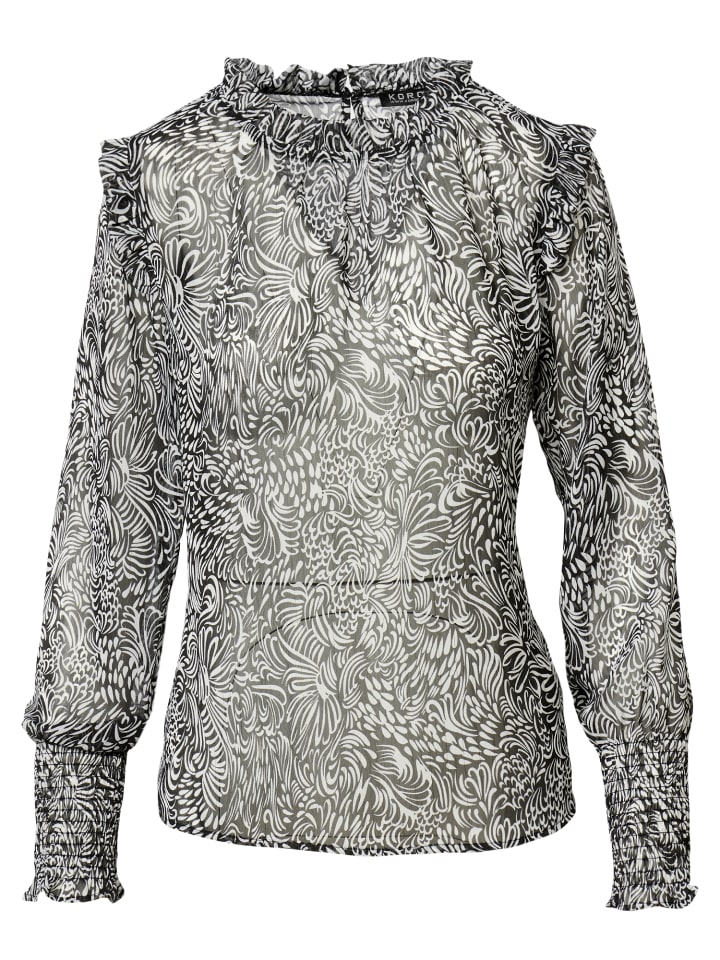 Черная блузка с длинными рукавами KOROSHI
Черная блузка с длинными рукавами KOROSHI