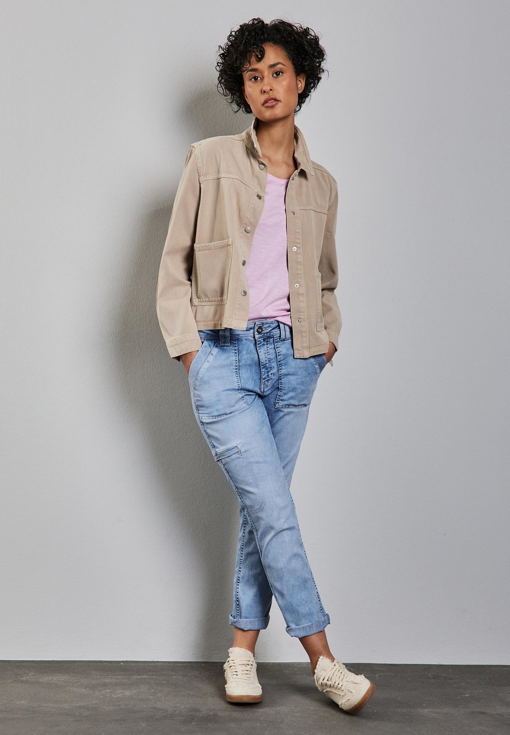 Джинсы облегающего кроя Street One, светло-голубой
Джинсы облегающего кроя Street One, светло-голубой