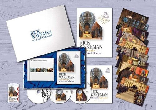 CD диск Wakeman, Rick: At Lincoln Cathedral - Ltd Edition Box Set, 2CD+DVD, Postcards, Numbered Certificate & Laminate
CD диск Wakeman, Rick: At Lincoln Cathedral - Ltd Edition Box Set, 2CD+DVD, Postcards, Numbered Certificate & Laminate