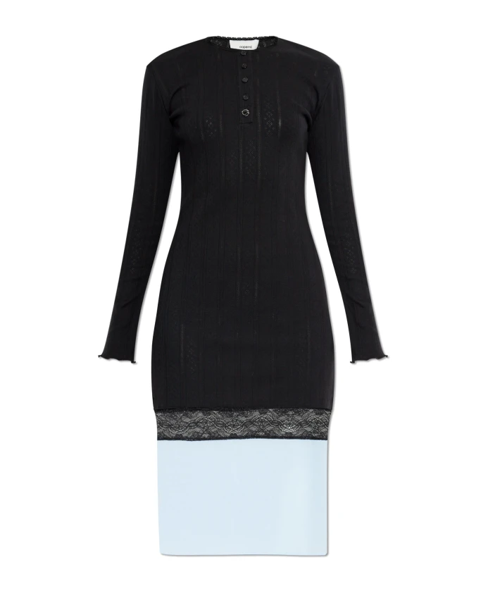 Платье с длинными рукавами Coperni, черный
Платье с длинными рукавами Coperni, черный