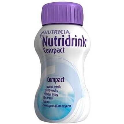 Italia Nutridrink Compact Neutro 125 мл - Упаковка из 4 шт. Nutricia
Italia Nutridrink Compact Neutro 125 мл - Упаковка из 4 шт. Nutricia