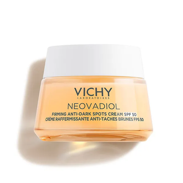 Укрепляющий крем против пятен Neovadiol Firming Anti-Dark Cream Spf 50 Vichy, 50 ml
Укрепляющий крем против пятен Neovadiol Firming Anti-Dark Cream Spf 50 Vichy, 50 ml