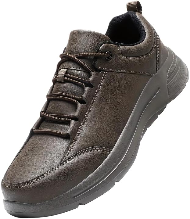 Мужские кроссовки для широкой стопы, низкие и для бега - с прочным верхом, амортизирующей подошвой, коричнево-черные для тренировок, походов и повседневной носки - шнуровка, высота до щиколотки Minlaidian
Мужские кроссовки для широкой стопы, низкие и для бега - с прочным верхом, амортизирующей подошвой, коричнево-черные для тренировок, походов и повседневной носки - шнуровка, высота до щиколотки Minlaidian