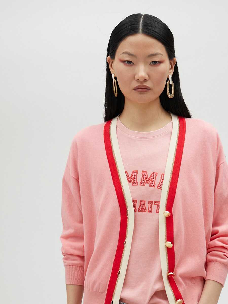 Вязаный кардиган Lola Casademunt, розовый
Вязаный кардиган Lola Casademunt, розовый