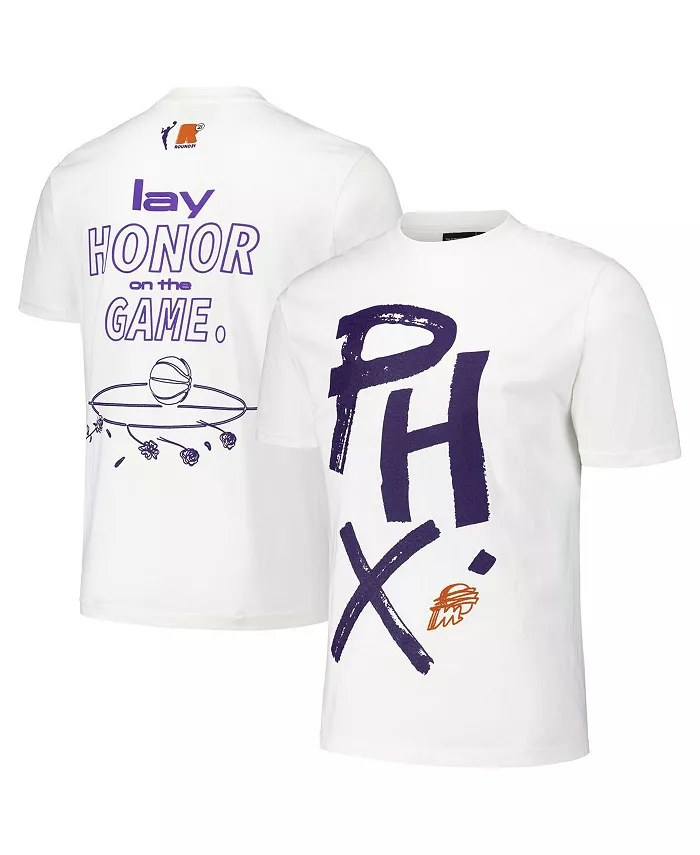 Мужская и женская футболка White Phoenix Mercury Statement T-Shirt Round21
Мужская и женская футболка White Phoenix Mercury Statement T-Shirt Round21