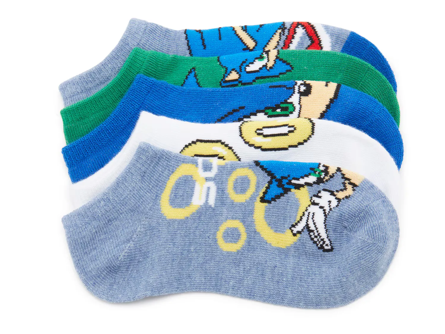 Носки Sonic Kids' No Show Socks - 5 Pack High Point Design, цвет blue_green_multicolor
Носки Sonic Kids' No Show Socks - 5 Pack High Point Design, цвет blue_green_multicolor