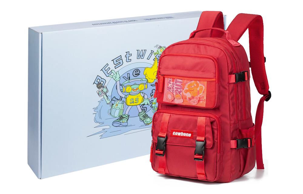 COWBONE Полиэстеровый рюкзак для ноутбука средний размер красный, Red (Box Limited Edition)
COWBONE Полиэстеровый рюкзак для ноутбука средний размер красный, Red (Box Limited Edition)
