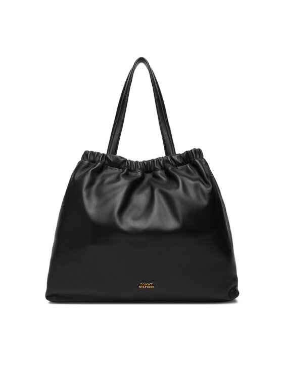 Сумка Soft Leather Tote AW0AW18308 Tommy Hilfiger, черный
Сумка Soft Leather Tote AW0AW18308 Tommy Hilfiger, черный