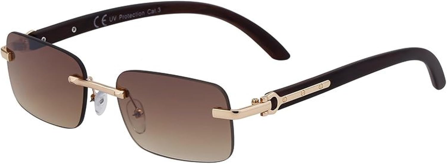 Женские солнцезащитные очки в маленькой прямоугольной оправе, роскошные, в винтажном стиле, с отделкой под дерево и металл, классические, для активного отдыха, с защитой от УФ-излучения UV400 TVTBBVV, C2gradientbrown
Женские солнцезащитные очки в маленькой прямоугольной оправе, роскошные, в винтажном стиле, с отделкой под дерево и металл, классические, для активного отдыха, с защитой от УФ-излучения UV400 TVTBBVV, C2gradientbrown