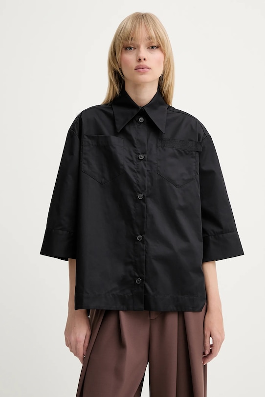 Хлопковая рубашка Mmc Studio, черный
Хлопковая рубашка Mmc Studio, черный