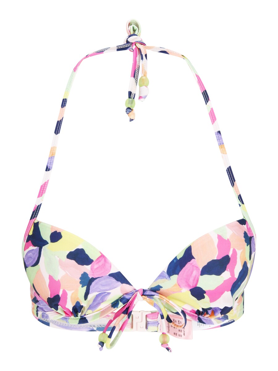 Топ бикини с эффектом пуш-ап Hunkemöller Hawaii, разноцветный 
Топ бикини с эффектом пуш-ап Hunkemöller Hawaii, разноцветный