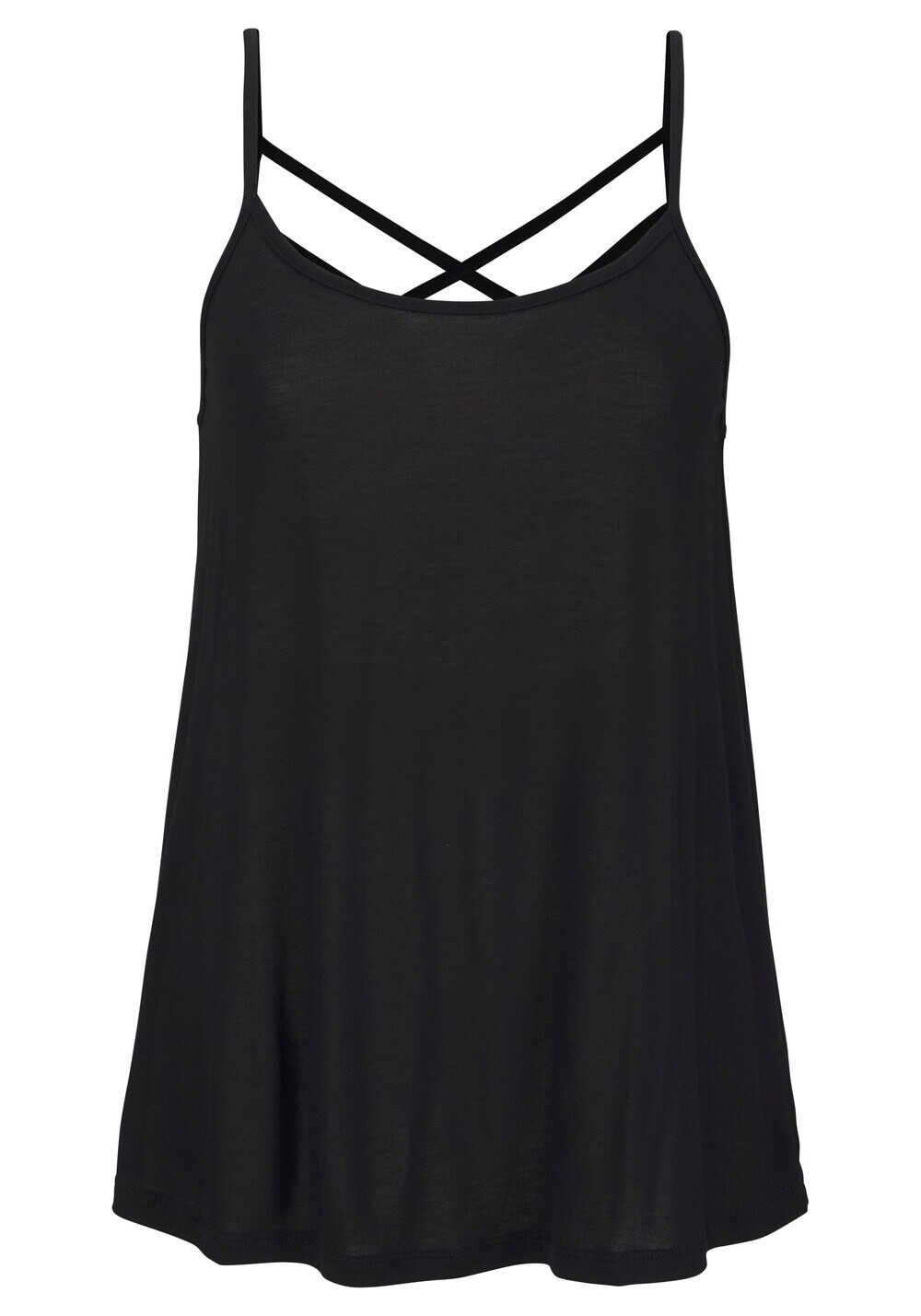 Топ LASCANA Tiffy, черный
Топ LASCANA Tiffy, черный