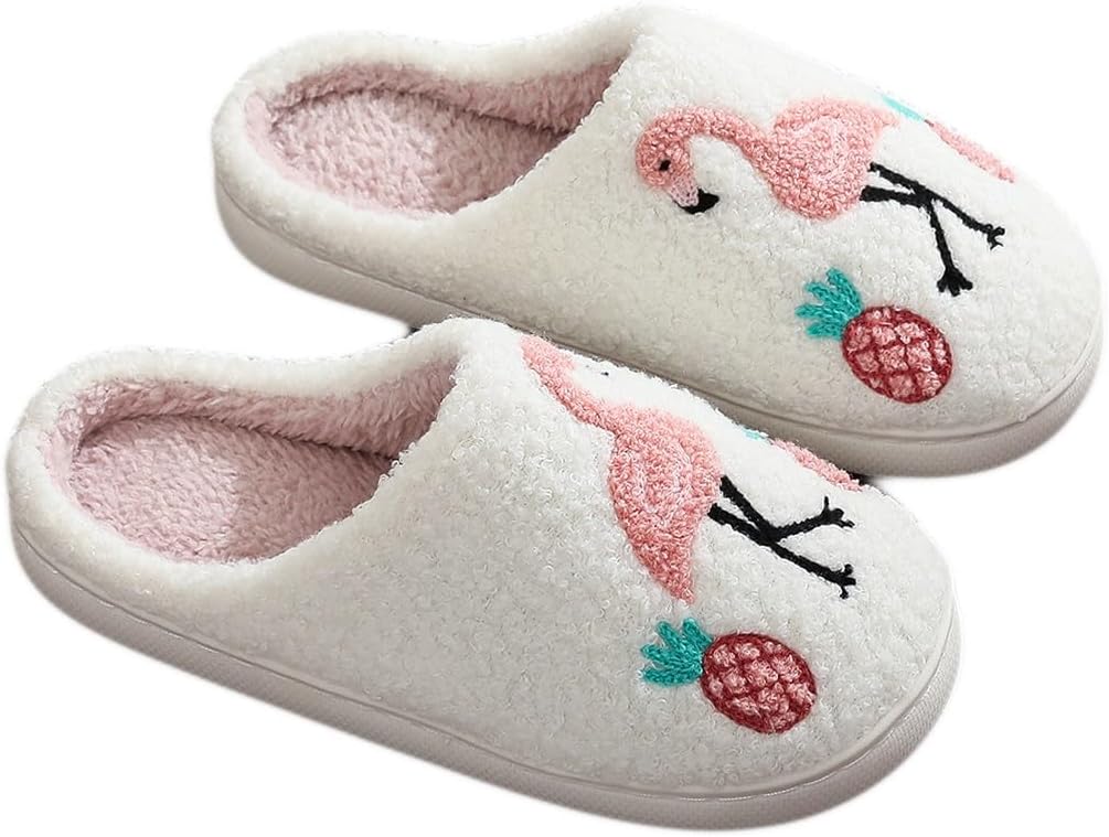 Забавные тапочки для женщин и мужчин, мягкие плюшевые пушистые с мультяшными животными, теплые, с нескользящей подошвой, для дома и внутреннего использования Generic, Flamingo
Забавные тапочки для женщин и мужчин, мягкие плюшевые пушистые с мультяшными животными, теплые, с нескользящей подошвой, для дома и внутреннего использования Generic, Flamingo