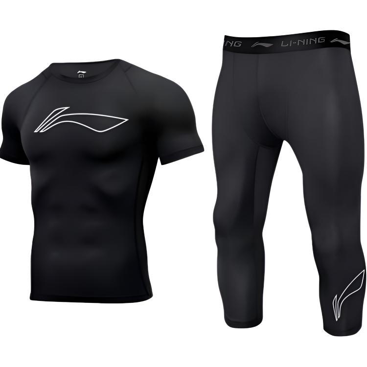 Фитнес-серия фитнес-сет мужской LINING
Фитнес-серия фитнес-сет мужской LINING