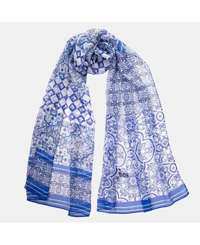 Miramar - Длинный прозрачный шелковый шарф для женщин - Синий Elizabetta
Miramar - Длинный прозрачный шелковый шарф для женщин - Синий Elizabetta