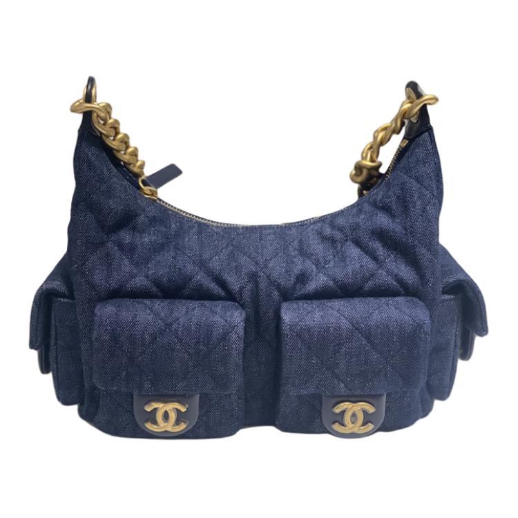 CHANEL Джинсовая сумка хобо
CHANEL Джинсовая сумка хобо