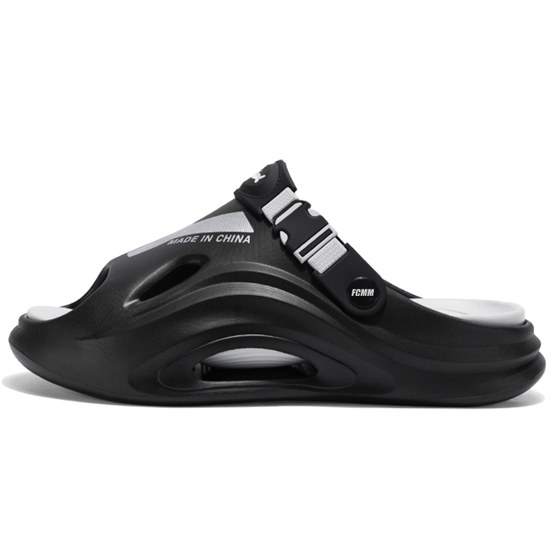 FCMM Пляжные сандалии мужские черно-серые, цвет Black Gray 
FCMM Пляжные сандалии мужские черно-серые, цвет Black Gray